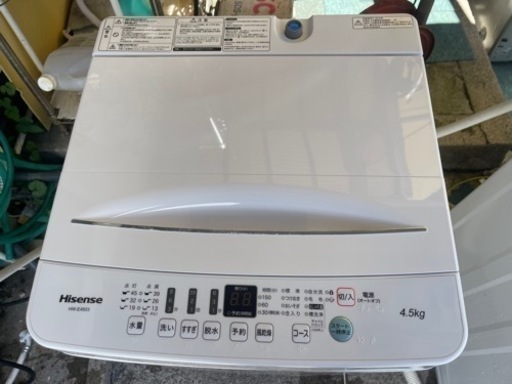 リサイクルサービス八光】2019年製 ハイセンス 4.5㎏ 全自動洗濯機