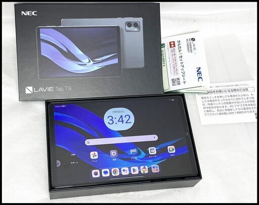 美品 NEC LAVIE Tab T9 T0995/HAS PC-T0995HAS 8.8型 タブレット 8/128GB Wi-Fiモデル 2024年モデル
