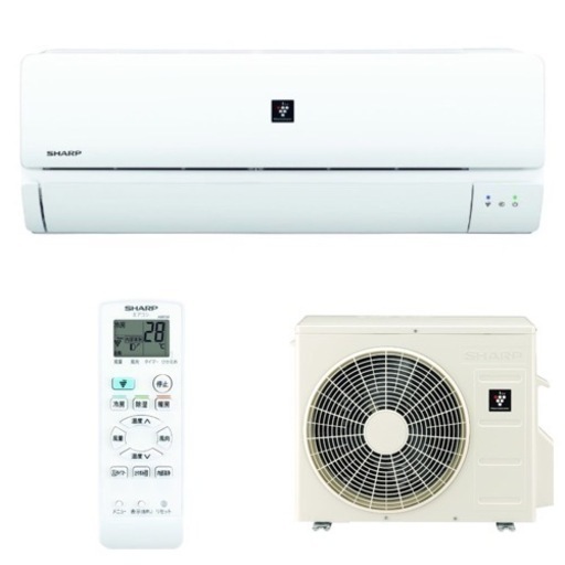 【超美品‼️】シャープ 2018年製 ~12畳用エアコン プラズマクラスター搭載 すこやかシャワー気流 100V/2.8kw