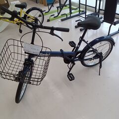 ☆ジモティ割あり☆ 折りたたみ自転車 5段ギア 20インチ ブラック