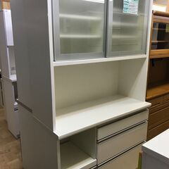 FU881】☆ 松田家具 システムキッチンボード ホワイト ソフトクローズ 