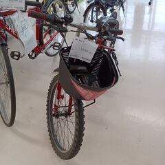 ☆ジモティ割あり☆ 軽快車 26インチ レッド クリーニング済み KJ5790