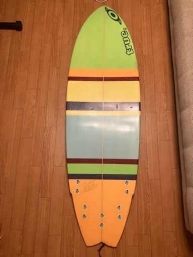 湘南老舗 TRUE サーフボード ショートボード 手渡しレインボー ハワイ