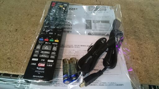 【愛品倶楽部柏店】SHARP 2019年製 ブルーレイレコーダー 2B-C05BW1 愛品倶楽部柏店】SHARP 2019年製 ブルーレイレコーダー 2B-C05BW1