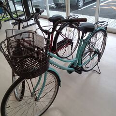 ☆ジモティ割あり☆ 自転車 26インチ スカイブルー クリーニング済み