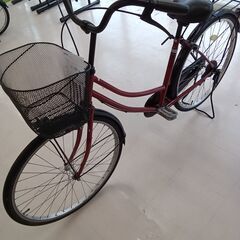 ☆ジモティ割あり☆ 自転車 26インチ レッド クリーニング済み TC3742