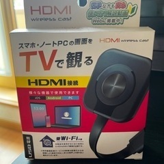 HDMI wireless cast ミラーキャスト　ミラーリング
