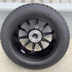 17inch スタッドレスタイヤ4本セット／グッドイヤー　アイスナビ7 225/60/17 ホイール　ロクサーニスポーツRS10 17/7.0J PCD114.3 インセット48