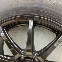 17inch スタッドレスタイヤ4本セット／グッドイヤー　アイスナビ7 225/60/17 ホイール　ロクサーニスポーツRS10 17/7.0J PCD114.3 インセット48