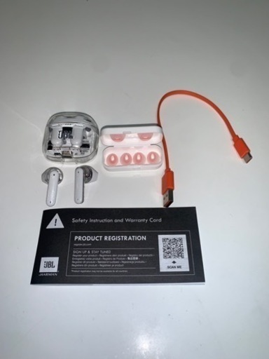 再投稿※交渉歓迎！※BluetoothイヤホンJBL Tune Flex (ホワイト)