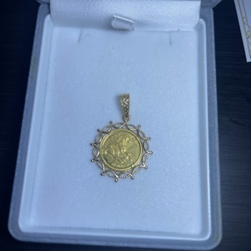 カメオ ブローチ ペンダントトップ 作者サイン付 K18&Pt900刻印 約