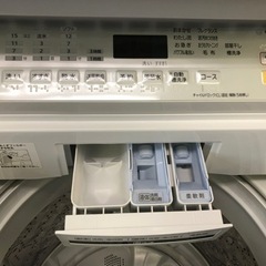 K009★2018年製Panasonic製9.0㌔洗濯機★6ヶ月保証付き★近隣配送・設置可