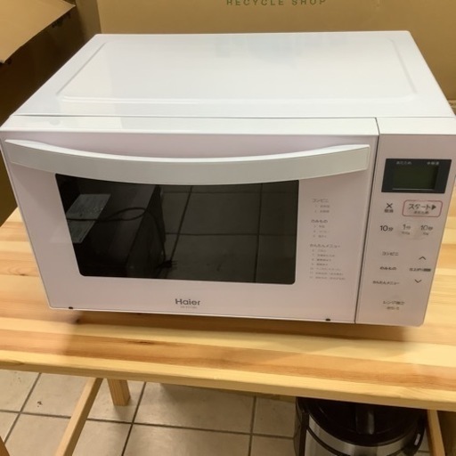 Haier  ハイアール　電子レンジ　JM-FH18G  2021年製 フラットテーブル