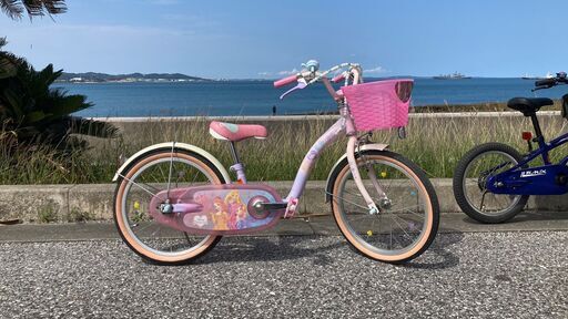 子供用 ディズニー プリンセス自転車 18インチ