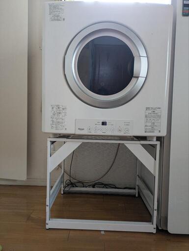 【美品】 リンナイ ガス衣類乾燥機 乾太くん 乾燥容量 8.0㎏