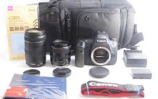 ❤極美品❤Canon❤一眼レフカメラ フルサイズ 6D ダブルレンズ❤