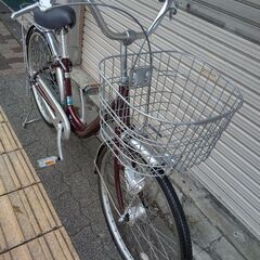 [maruishi]ROMANCE(ロマンス)24吋 ファミリーサイクル アルミ/シングル/LEDオート/エンジ