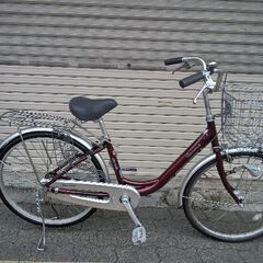 [maruishi]ROMANCE(ロマンス)24吋 ファミリーサイクル アルミ/シングル/LEDオート/エンジ