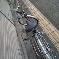 [maruishi]ROMANCE(ロマンス)24吋 ファミリーサイクル アルミ/シングル/LEDオート/エンジ