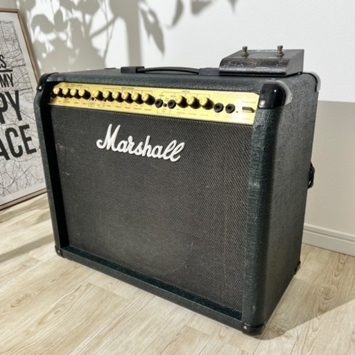 【商談中】Marshall VALVESTATE 80V Model 8080 フットスイッチ付 マーシャル コンボ ギターアンプ 英国製