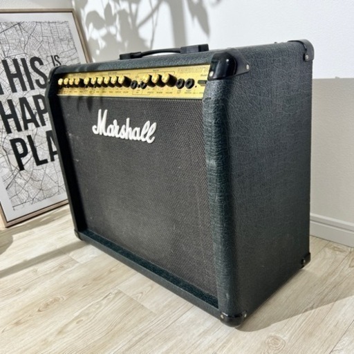 【商談中】Marshall VALVESTATE 80V Model 8080 フットスイッチ付 マーシャル コンボ ギターアンプ 英国製