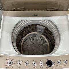 【1年保証】全自動洗濯機　Haier　JW-C55D　5.5kg