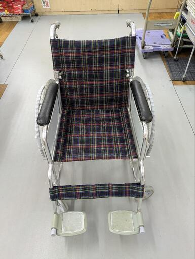 J338★サビ使用感★幸和製作所★自走式車いす