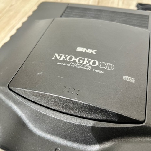 【商談中】ソフト付 NEOGEO CD ネオジオ 本体 すぐにプレイ出来る 真サムライスピリッツ ひと通り揃っています