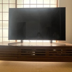 ★テレビ台★北欧テレビボード ★ロータイプ★ウォールナット突板