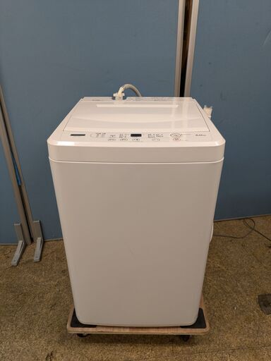 YAMADA 全自動電機洗濯機 6.0kg 2023年製 YWM-T60H1 ステンレス槽 ホワイト
