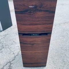 TOHOTAIYO 2ドア冷凍冷蔵庫　TH-138L2-WD