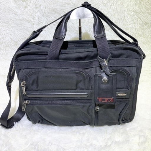 7/19まで！美品　トゥミ　TUMI ビジネスバッグ　ブラック　2way 26141D4