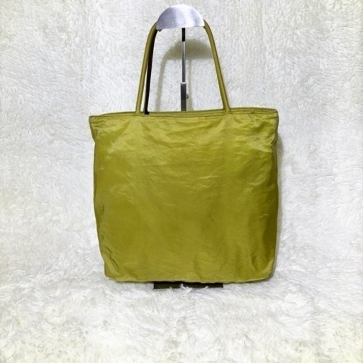 美品】プラダ ハンドバッグ トートバッグ 三角ロゴ ナイロン