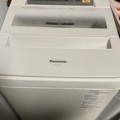 ●Panasonic 全自動洗濯機　7kg 2017年●使用少ない