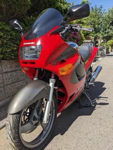 カワサキ　ZZR250　バーハン仕様