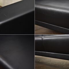 ≪yt1483ジ≫ アウトレット家具 3人掛けソファ 現状品 ロビーチェア/3Pソファ/コルビジェインスパイア/モダン/シック 60429-08