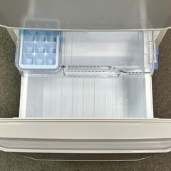 ㉒【税込み】美品 三菱 146L 2ドア冷蔵庫 MR-P15E-S1 シルバー 2020年製【PayPay使えます】