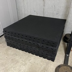 厚み5 cm ラバーマット