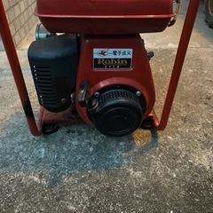 簡易動作確認済み☆加藤ポンプ☆農作業機ガソリンエンジン☆MKD80エンジンポンプ☆ロビンEY18 農業水道☆