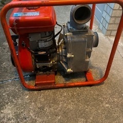 簡易動作確認済み☆加藤ポンプ☆農作業機ガソリンエンジン☆MKD80エンジンポンプ☆ロビンEY18 農業水道☆