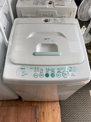 洗濯機　No.13693　東芝　2011年製　5kg　AW-305(W)　【リサイクルショップどりーむ天保山店】