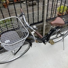 【27インチ自転車】美品❗️6段変速　LEDオートライト付　前後タイヤ、鍵新品❗️スペアキーあり　若林自転車　膳所電話　SALE中❗️　