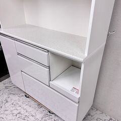 18629 NITORI 2枚ガラス扉キッチンボード ◇大阪市内・東大阪市他 
