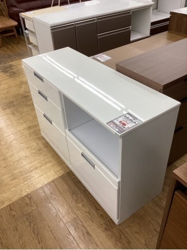 KG-23【新入荷　リサイクル品】キッチンカウンター　白