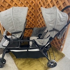 【愛品館江戸川店】 カトージ タンデムストローラークッション付き 2人乗りベビーカー 2020年発売 ID110-024840-007 愛品館江戸川店】 カトージ タンデムストローラークッション付き 2人