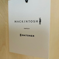 新品　マッキントッシュ　スリーブレス　ニット　メッシュ　ノースリーブ　ネイビー