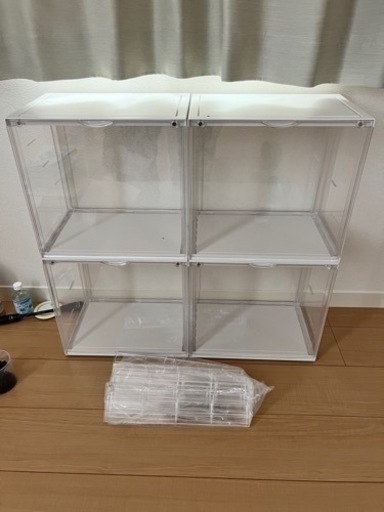 フィギュア ケース 4段 組み合わせ自由 家具 収納家具 カラーボックス