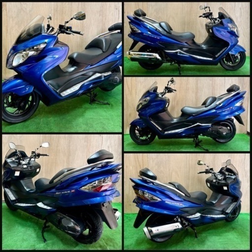 動画あり】☆スズキ スカイウェイブ250 タイプM☆ 実動 人気車種 CJ45A