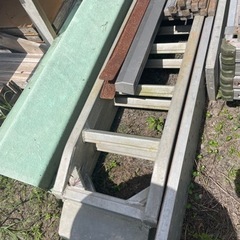 【ユンボに‼️】アルミ製　ブリッジ