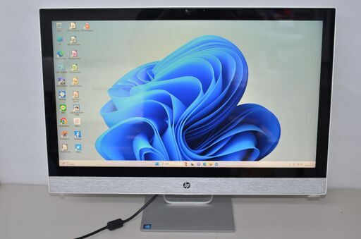中古一体型パソコン HP Pavilion 27-r170jp Windows11+office core i7-8700T/爆速SSD500GB+HDD1TB/メモリー8GB/27インチ/タッチパネル